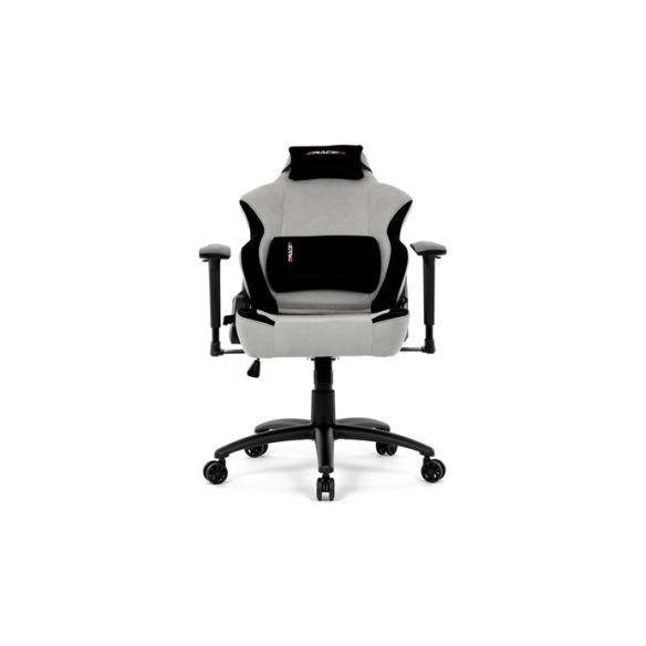 Herné kreslo, hojdací mechanizmus, strieborná látka, KA-F12 SIL2