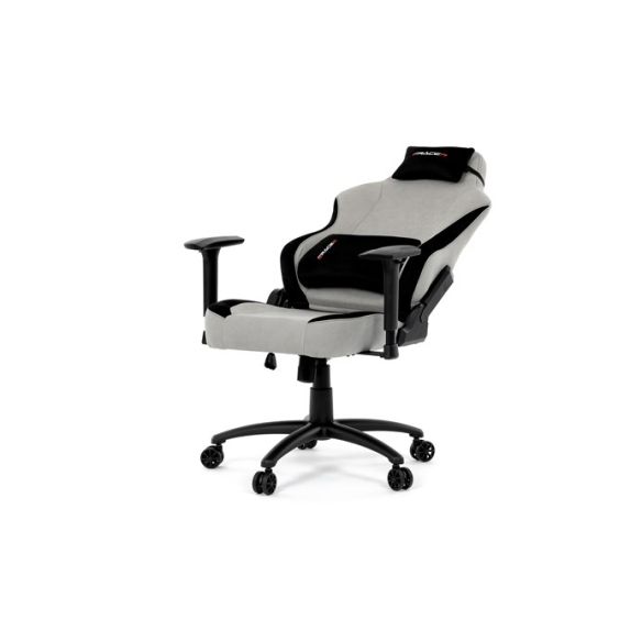 Herné kreslo, hojdací mechanizmus, strieborná látka, KA-F12 SIL2