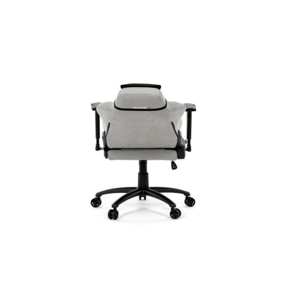 Herné kreslo, hojdací mechanizmus, strieborná látka, KA-F12 SIL2