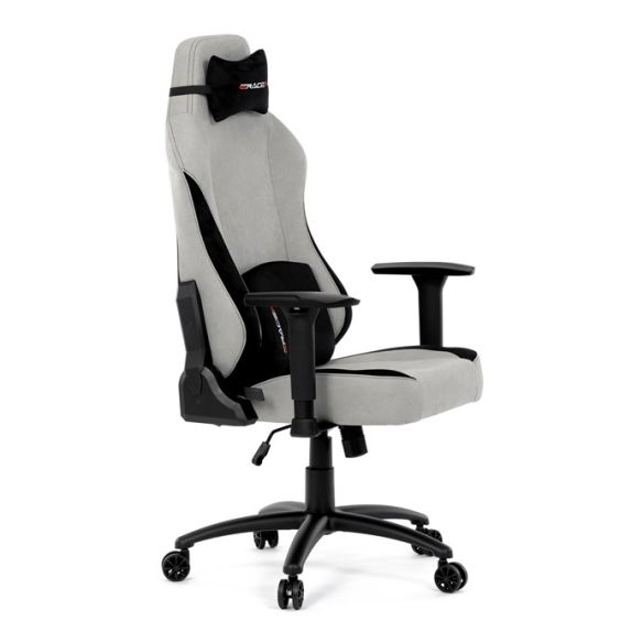 Herné kreslo, hojdací mechanizmus, strieborná látka, KA-F12 SIL2