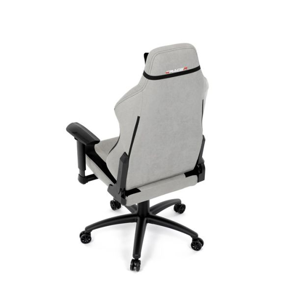 Herné kreslo, hojdací mechanizmus, strieborná látka, KA-F12 SIL2