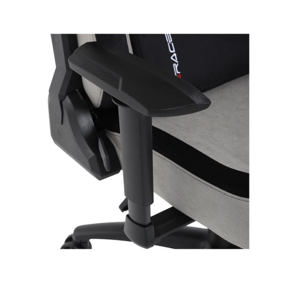 Herné kreslo, hojdací mechanizmus, strieborná látka, KA-F12 SIL2