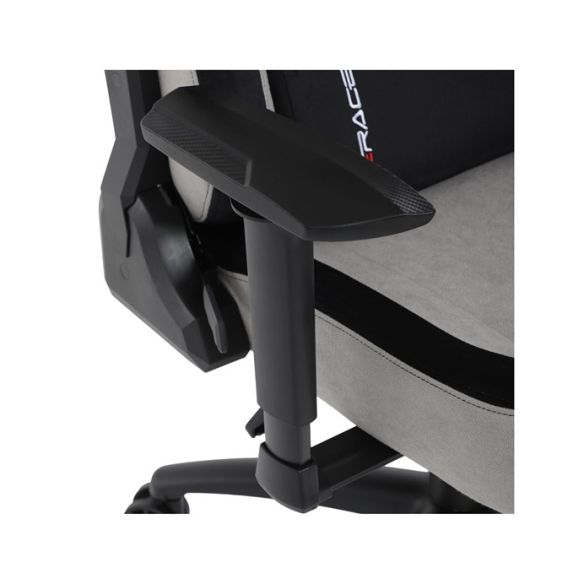 Herné kreslo, hojdací mechanizmus, strieborná látka, KA-F12 SIL2