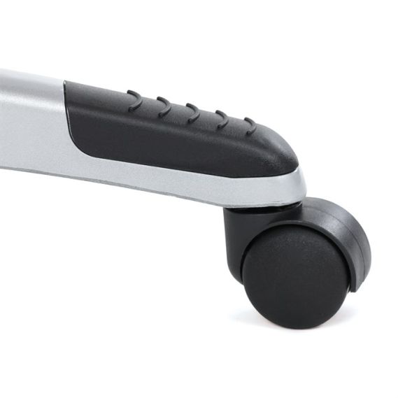 Kancelárske kreslo, hojdací mechanizmus, šedá ekokoža, KA-F1218 GREY