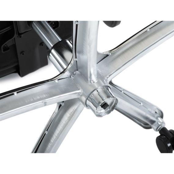 Kancelárske kreslo, hojdací mechanizmus, čierna ekokoža, KA-F1385 BK