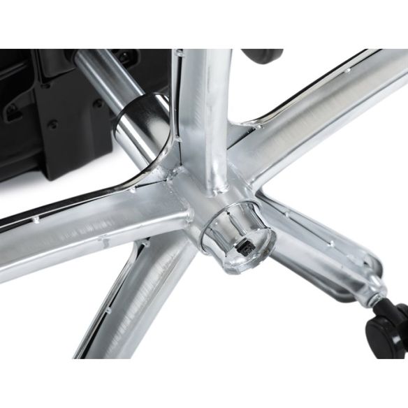 Kancelárske kreslo, hojdací mechanizmus, čierna ekokoža, KA-F1385 BK