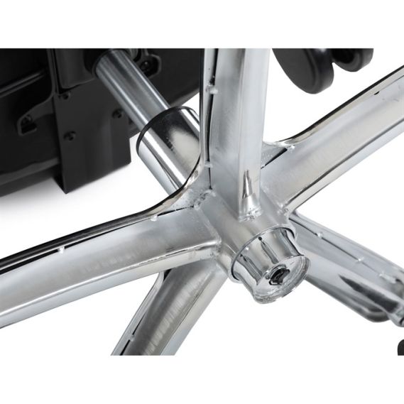 Kancelárske kreslo, hojdací mechanizmus, šedá ekokoža, KA-F1385 GREY