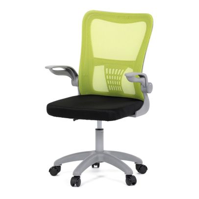 Detská stolička, výškovo nastaviteľná, zelená sieťovina, KA-K2008 GRN