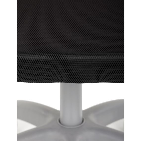 Detská stolička, výškovo nastaviteľná, ružová sieťovina, KA-K2008 PINK