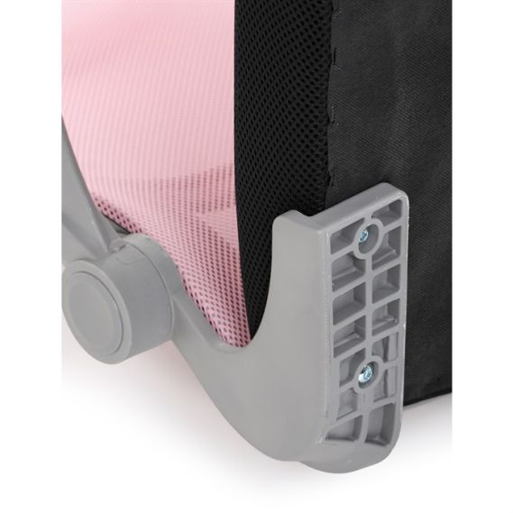 Detská stolička, výškovo nastaviteľná, ružová sieťovina, KA-K2008 PINK