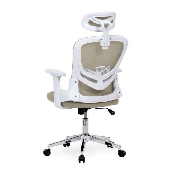 Kancelárska stolička, hojdací mechanizmus, béžová sieťovina, KA-K2031 BGE