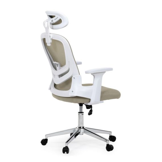 Kancelárska stolička, hojdací mechanizmus, béžová sieťovina, KA-K2031 BGE