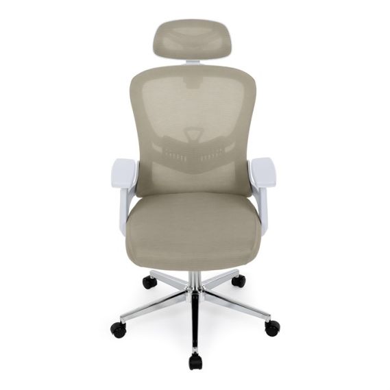 Kancelárska stolička, hojdací mechanizmus, béžová sieťovina, KA-K2031 BGE