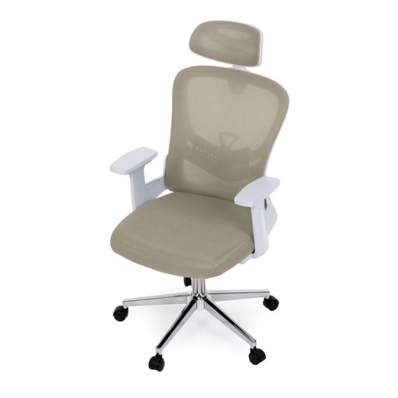 Kancelárska stolička, hojdací mechanizmus, béžová sieťovina, KA-K2031 BGE