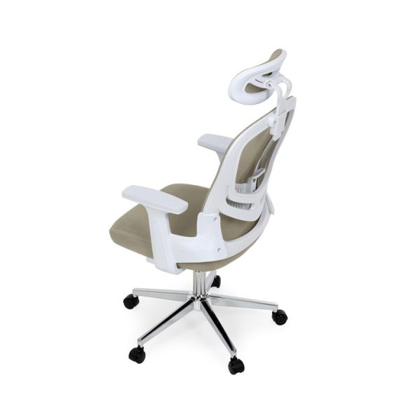 Kancelárska stolička, hojdací mechanizmus, béžová sieťovina, KA-K2031 BGE