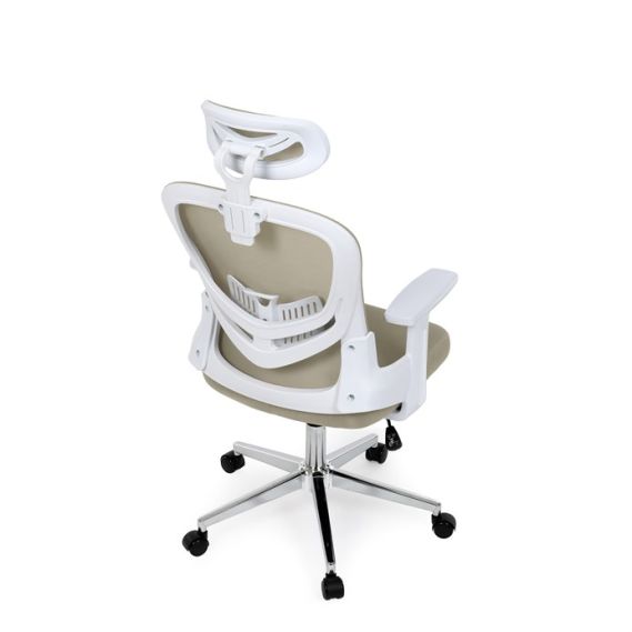 Kancelárska stolička, hojdací mechanizmus, béžová sieťovina, KA-K2031 BGE