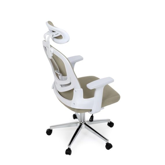 Kancelárska stolička, hojdací mechanizmus, béžová sieťovina, KA-K2031 BGE