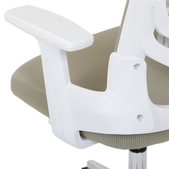 Kancelárska stolička, hojdací mechanizmus, béžová sieťovina, KA-K2031 BGE
