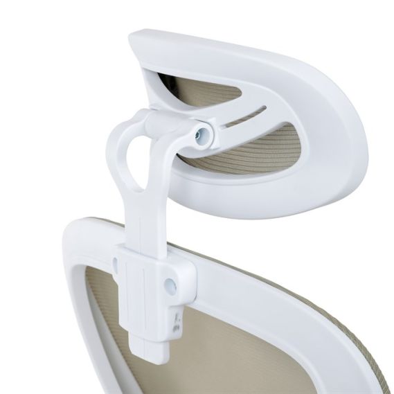 Kancelárska stolička, hojdací mechanizmus, béžová sieťovina, KA-K2031 BGE