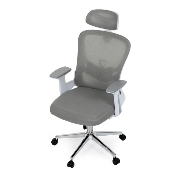 Kancelárska stolička, hojdací mechanizmus, sivá, KA-K2031 GREY