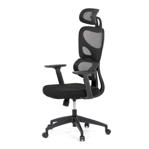 Kancelárska stolička, hojdací mechanizmus, čierna, KA-K2080 BK