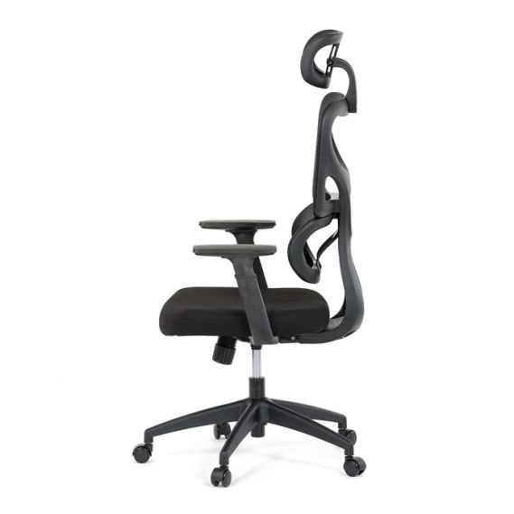 Kancelárska stolička, hojdací mechanizmus, čierna, KA-K2080 BK