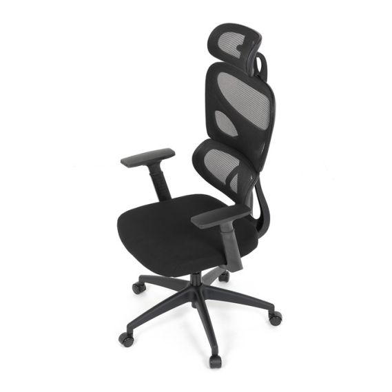 Kancelárska stolička, hojdací mechanizmus, čierna, KA-K2080 BK