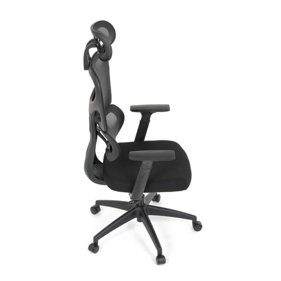 Kancelárska stolička, hojdací mechanizmus, čierna, KA-K2080 BK