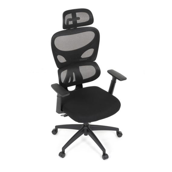 Kancelárska stolička, hojdací mechanizmus, čierna, KA-K2080 BK