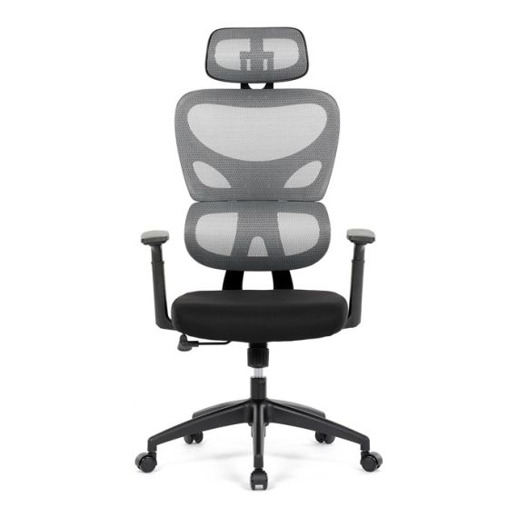 Kancelárska stolička, hojdací mechanizmus, sivá, KA-K2080 GREY