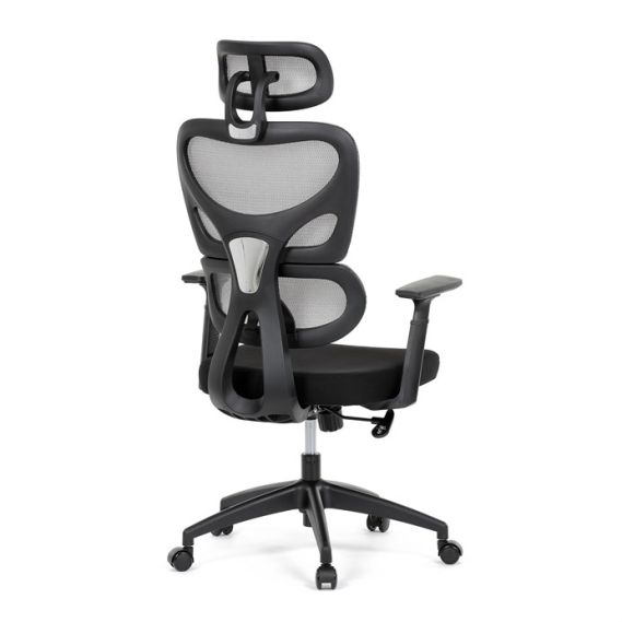 Kancelárska stolička, hojdací mechanizmus, sivá, KA-K2080 GREY