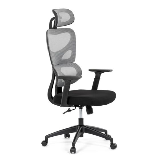 Kancelárska stolička, hojdací mechanizmus, sivá, KA-K2080 GREY