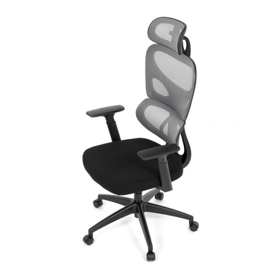 Kancelárska stolička, hojdací mechanizmus, sivá, KA-K2080 GREY