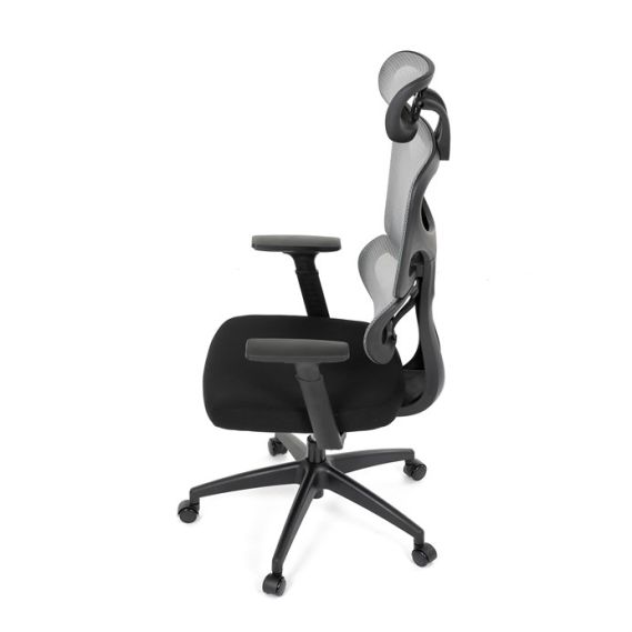 Kancelárska stolička, hojdací mechanizmus, sivá, KA-K2080 GREY