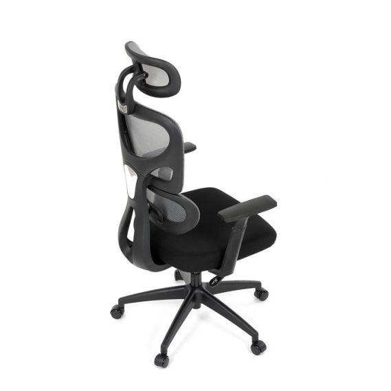 Kancelárska stolička, hojdací mechanizmus, sivá, KA-K2080 GREY