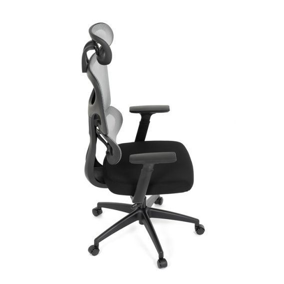 Kancelárska stolička, hojdací mechanizmus, sivá, KA-K2080 GREY