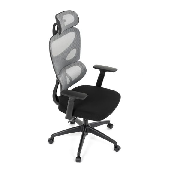 Kancelárska stolička, hojdací mechanizmus, sivá, KA-K2080 GREY