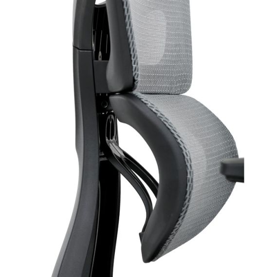 Kancelárska stolička, hojdací mechanizmus, sivá, KA-K2080 GREY