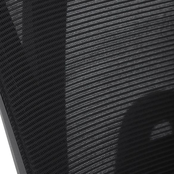 Kancelárska stolička, synchrónny mechanizmus, čierna sieťovina, KA-R215 BK