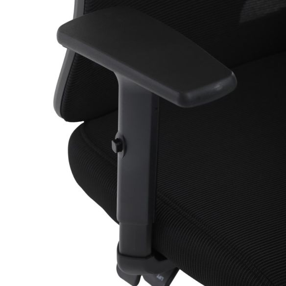 Kancelárska stolička, synchrónny mechanizmus, čierna sieťovina, KA-R215 BK