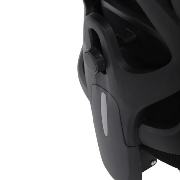 Kancelárska stolička, synchrónny mechanizmus, čierna sieťovina, KA-R215 BK