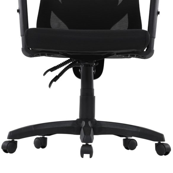 Kancelárska stolička, synchrónny mechanizmus, čierna sieťovina, KA-R215 BK