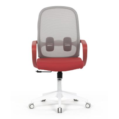 Kancelárska stolička, hojdací mechanizmus, červená látka, KA-S425 RED 2