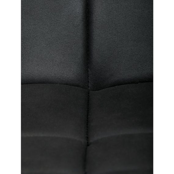 Pracovná stolička, výškovo nastaviteľná, čierna látka, KA-V3120 BK3