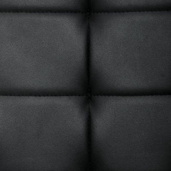 Pracovná stolička, výškovo nastaviteľná, čierna látka, KA-V3120 BK3