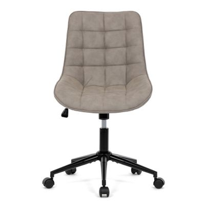 Pracovná stolička, výškovo nastaviteľná, béžová látka, KA-V3120 LAN3 2