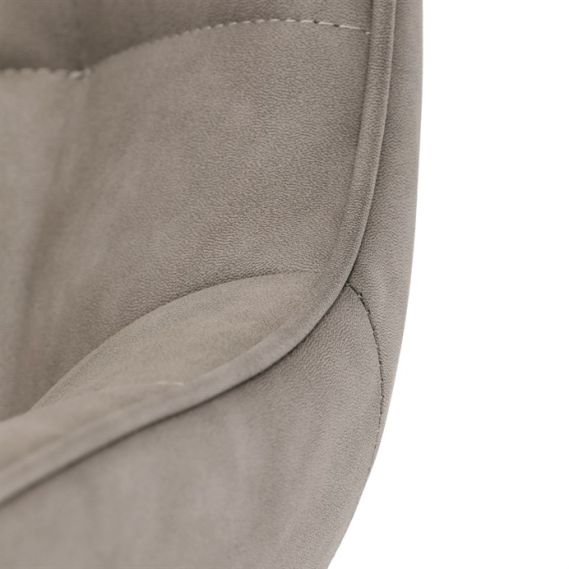 Pracovná stolička, výškovo nastaviteľná, béžová látka, KA-V3120 LAN3