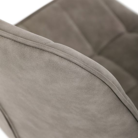 Pracovná stolička, výškovo nastaviteľná, béžová látka, KA-V3120 LAN3