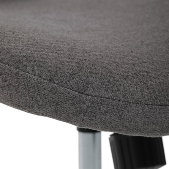 Kancelárska stolička, hojdací mechanizmus, šedá sieťovina, KA-V3149 GREY