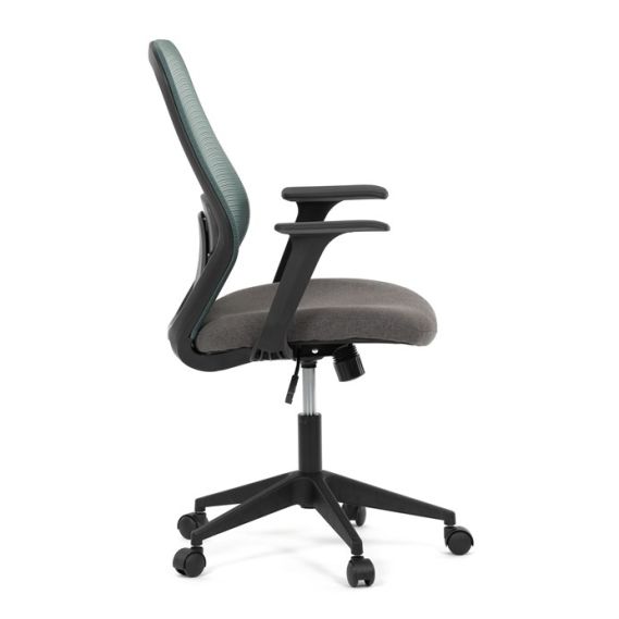 Kancelárska stolička, hojdací mechanizmus, zelená sieťovina, KA-V3149 GRN